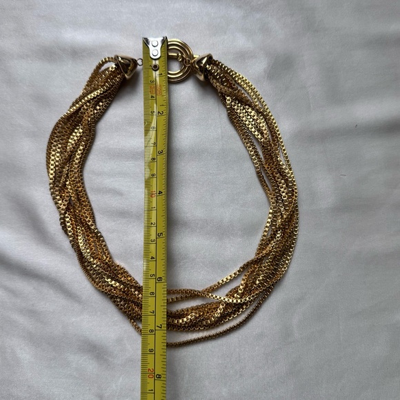 VTG • Gold Rope Necklace - Picture 4 of 6